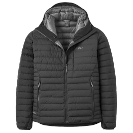 Куртка Rab Microlight Windstopper Hoody чоловіча Black чорна