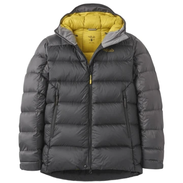 Куртка Rab Neutrino Pro Down Jacket чоловіча Black/Graphene чорна/сіра