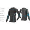 Термофутболка Accapi Ergoracing дитяча Black/Anthracite чорна/сіра