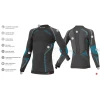 Термофутболка Accapi Ergoracing дитяча Black/Anthracite чорна/сіра