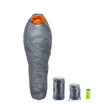 Спальний мішок Pinguin Expert (-8°С/-16°С) Grey сірий