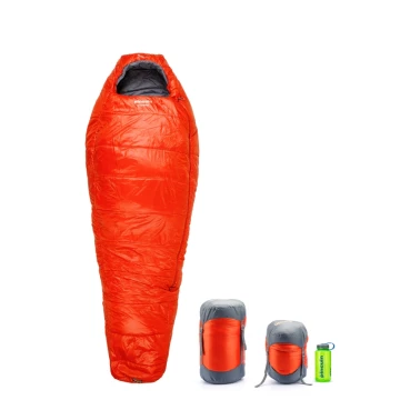 Спальний мішок Pinguin Expert (-8°С/-16°С) унісекс Orange 2020 помаранчевий