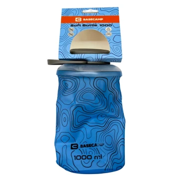 Фляга м'яка для води Base Camp Soft Bottle 1000 синя Фляга м'яка для води Base Camp Soft Bottle 1000 синя