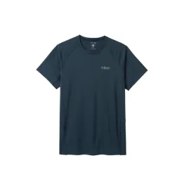 Футболка Rab Sonic Tee чоловіча Black Beluga чорна
