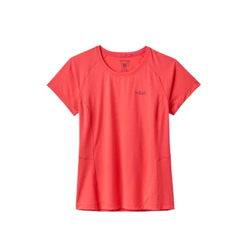 Футболка Rab Sonic Tee Wmns жіноча Hibiscus червона