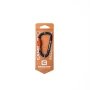 Карабін алюмінієвий сервісний Base Camp Delta 8 Screw Set Black чорний
