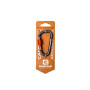 Карабін алюмінієвий сервісний Base Camp Delta 8 Screw Set Grey сірий