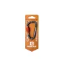 Карабін алюмінієвий сервісний Base Camp Delta 8 Screw Set Grey сірий
