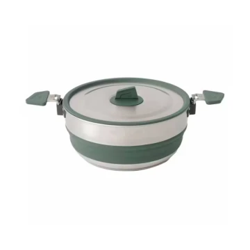 Казанок Sea to Summit Detour Stainless Steel Collapsible Pot 3 L Laurel Wreath Green зелений