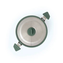 Казанок Sea to Summit Detour Stainless Steel Collapsible Pot 3 L Laurel Wreath Green зелений