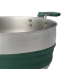 Казанок Sea to Summit Detour Stainless Steel Collapsible Pot 3 L Laurel Wreath Green зелений