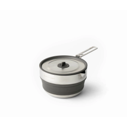 Казанок Sea to Summit Detour Stainless Steel Collapsible Pouring Pot 1,8 L Stainless Steel сталевий