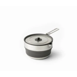 Казанок Sea to Summit Detour Stainless Steel Collapsible Pouring Pot 1,8 L Stainless Steel сталевий