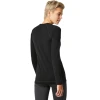 Термокофта Smartwool Women's Merino 250 Baselayer Crew Boxed жіноча Black чорна
