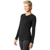 Термокофта Smartwool Women's Merino 250 Baselayer Crew Boxed жіноча Black чорна Термокофта Smartwool Women's Merino 250 Baselayer Crew Boxed жіноча Black чорна