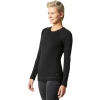 Термокофта Smartwool Women's Merino 250 Baselayer Crew Boxed жіноча Black чорна