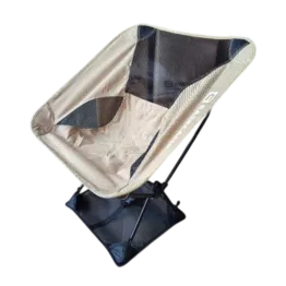 Крісло кемпінгове BaseCamp Compact M  Khaki/Black пісочне/чорне