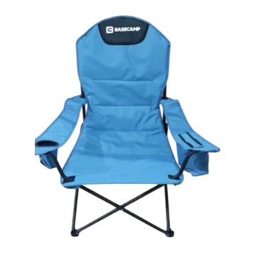 Крісло кемпінгове BaseCamp Relax Dark Blue синє