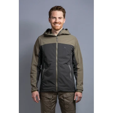 Куртка Tatonka Cesi M's Hooded Jacket чоловіча Dark Grey/Olive темно-сіра/оливкова