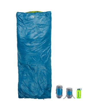 Спальний мішок Pinguin Lite Blanket (14/10°C) унісекс Petrol 2020 бірюзовий