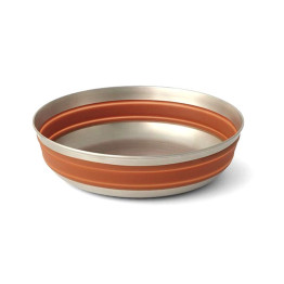 Миска Sea to Summit Detour Stainless Steel Collapsible Bowl L Bombay Brown коричнева