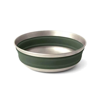 Миска Sea to Summit Detour Stainless Steel Collapsible Bowl M Laurel Wreath Green зелена