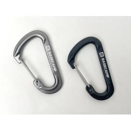 Набір карабінів Base Camp Delta 7 Wire Set Black/Grey чорний/сірий