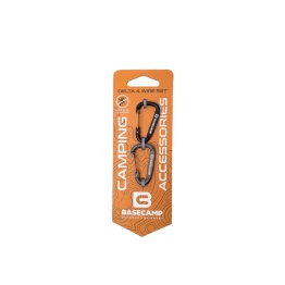 Набір карабінів Base Camp Delta 4 Wire Set 2 Black/Grey чорний/сірий