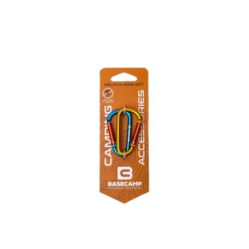 Набір карабінів Base Camp Delta 6 Straight Set Blue/Orange синій/оранжевий Набір карабінів Base Camp Delta 6 Straight Set Blue/Orange синій/оранжевий