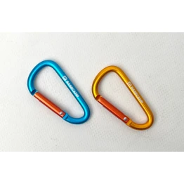 Набір карабінів Base Camp Delta 6 Straight Set Blue/Orange синій/оранжевий