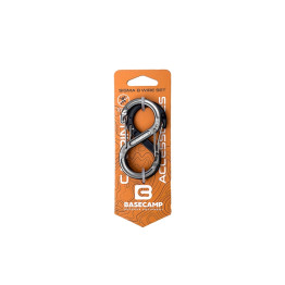 Набір карабінів Base Camp Sigma 5 Wire Set Black/Grey чорний/сірий
