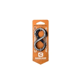 Набір карабінів Base Camp Sigma 5 Wire Set Black/Grey чорний/сірий