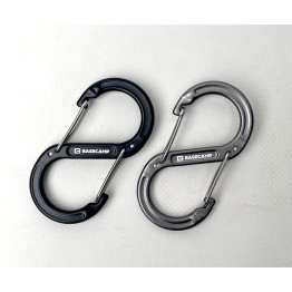 Набір карабінів Base Camp Sigma 5 Wire Set Black/Grey чорний/сірий