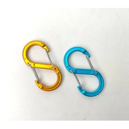 Набір карабінів Base Camp Sigma 5 Wire Set Blue/Orange синій/оранжевий