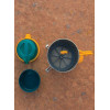 Набір чайник з френч-пресом Biolite Campstove KettlePot & Coffee Set блакитний
