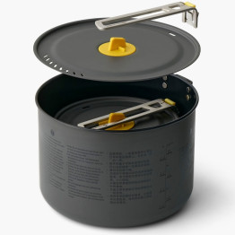 Набір посуду Sea to Summit Frontier UL Two Pot Set grey сірий