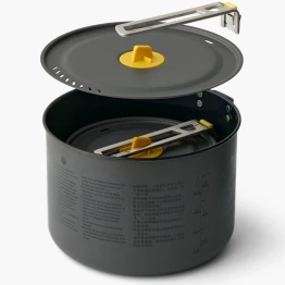 Набір посуду Sea to Summit Frontier UL Two Pot Set grey сірий