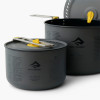 Набір посуду Sea to Summit Frontier UL Two Pot Set grey сірий