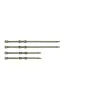 Набір стяжок Sea to Summit Stretch-Loc Mini Strap Set 4 Piece  Burnt Olive хакі