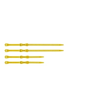 Набір стяжок Sea to Summit Stretch-Loc Mini Strap Set 4 Piece Sulphur жовтий Набір стяжок Sea to Summit Stretch-Loc Mini Strap Set 4 Piece Sulphur жовтий