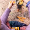 Набір столового приладдя JetBoil TrailWare чорний/оранжевий