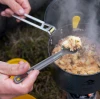 Набір столових приборів ложка та виделка Sea to Summit Frontier UL Cutlery Set сірий
