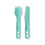 Набір столових приборів Sea to Summit Passage Cutlery Set Aqua Sea Blue блакитний