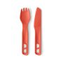 Набір столових приборів Sea to Summit Passage Cutlery Set Spicy Orange оранжевий
