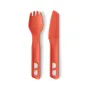 Набір столових приборів Sea to Summit Passage Cutlery Set Spicy Orange оранжевий