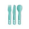 Набір столових приборів Sea to Summit Passage Cutlery Set 3 Piece Aqua Sea Blue блакитний
