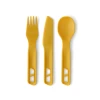 Набір столових приборів Sea to Summit Passage Cutlery Set 3 Piece Arrowwood Yellow жовтий