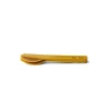 Набір столових приборів Sea to Summit Passage Cutlery Set 3 Piece Arrowwood Yellow жовтий