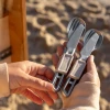 Набір столових приладів Sea to Summit Detour Stainless Steel Cutlery Set сталевий