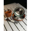 Набір столових приладів Sea to Summit Detour Stainless Steel Cutlery Set сталевий